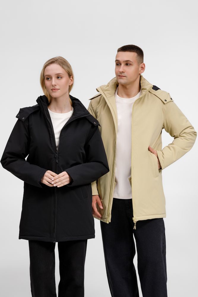 Куртка-парка унисекс Sfera, бежевая — изображение 20