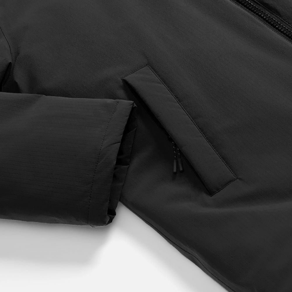 Куртка-парка унисекс Sfera, черная — изображение 6