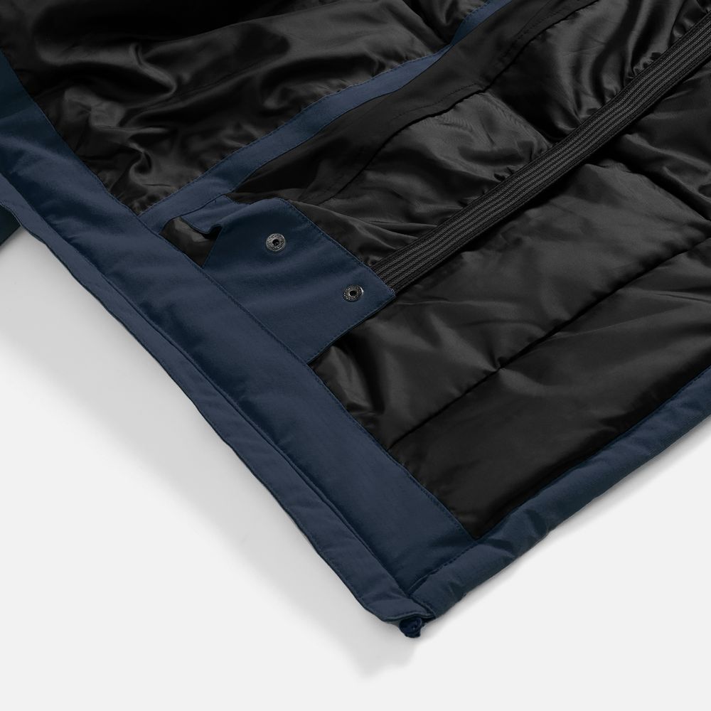 Куртка-парка унисекс Sfera, темно-синяя — изображение 11