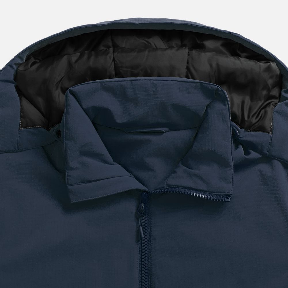 Куртка-парка унисекс Sfera, темно-синяя — изображение 5