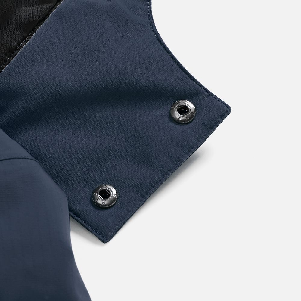 Куртка-парка унисекс Sfera, темно-синяя — изображение 8