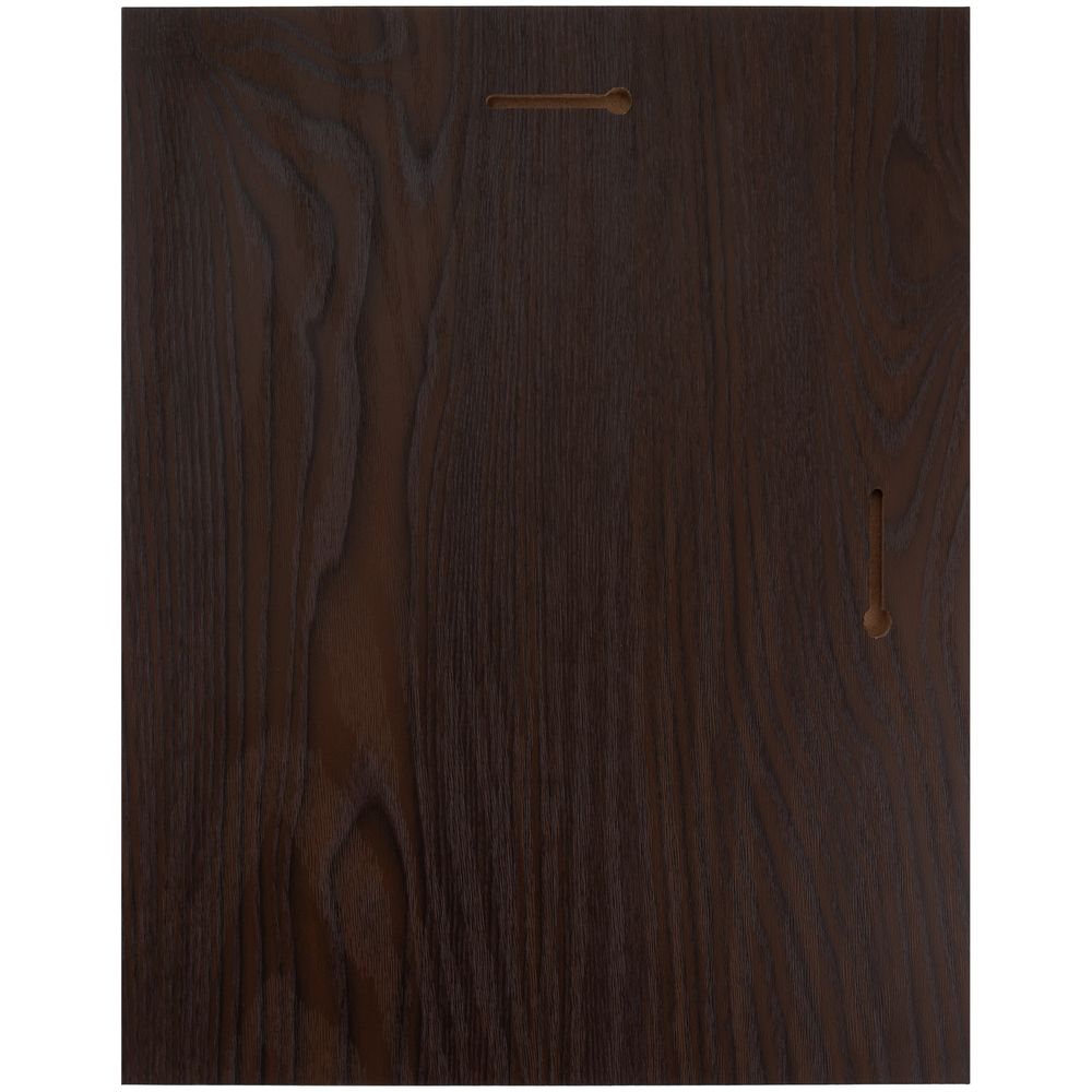 Плакетка Plaque XL, венге с серебристой пластиной — изображение 3