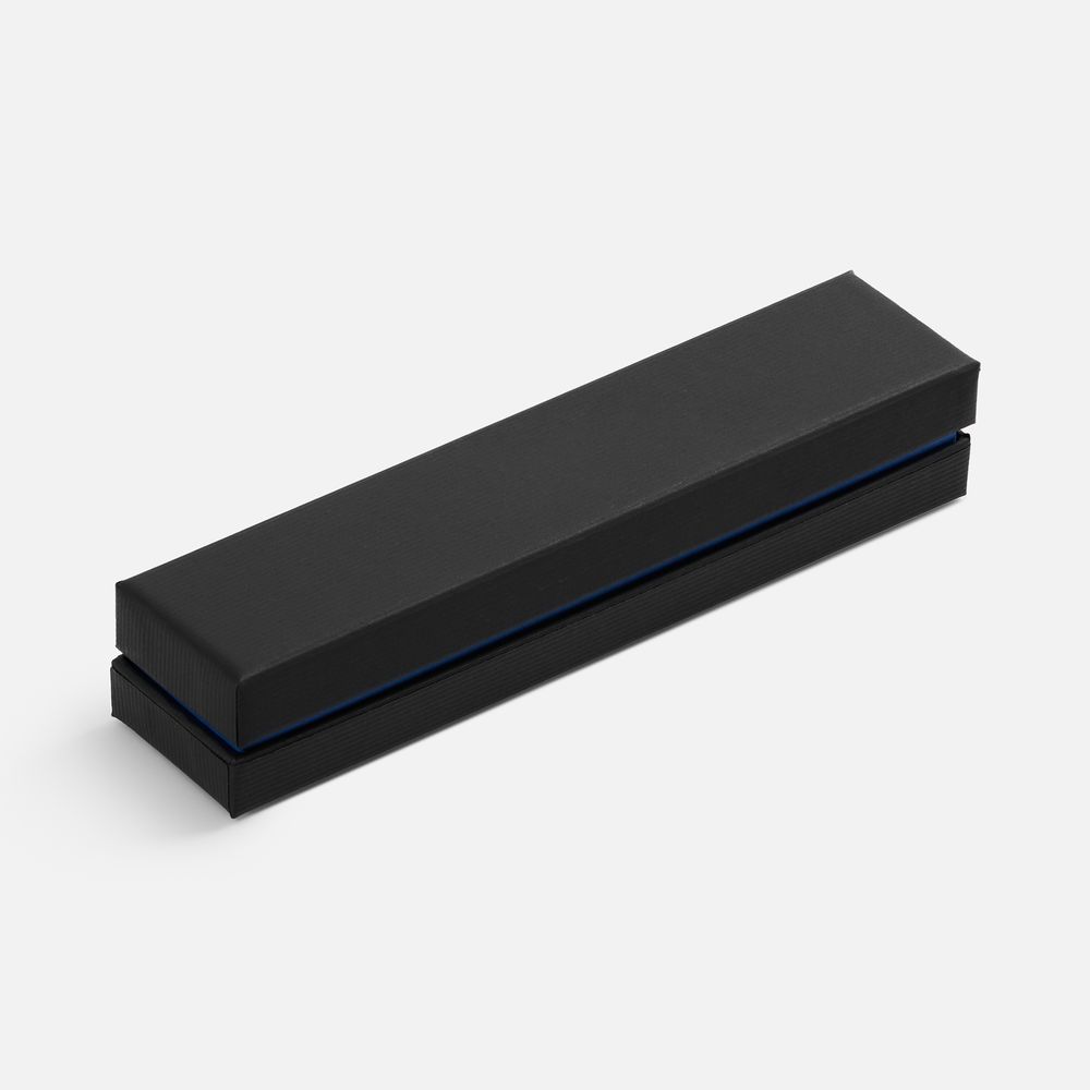 Ручка шариковая Broad Ring в футляре, глянцевая, синяя — изображение 3