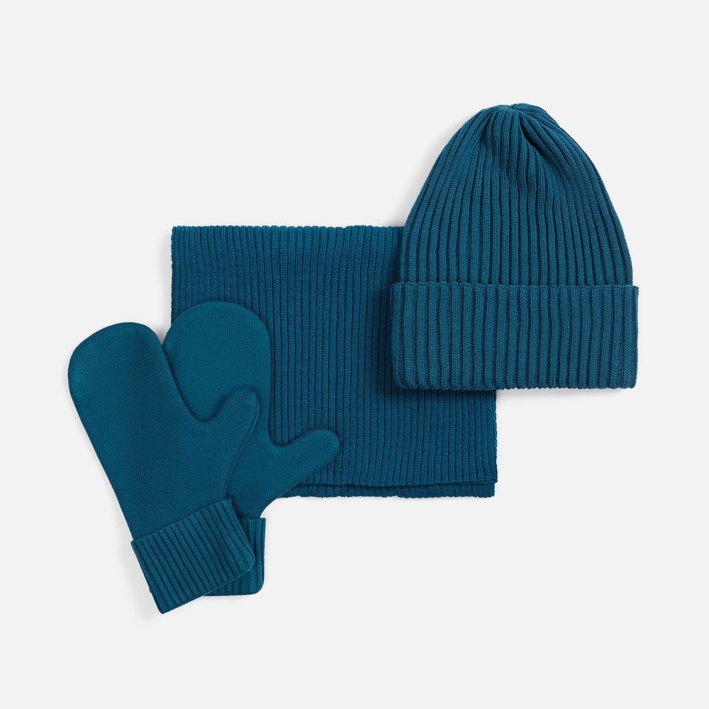 Шарф Yong, темно-синий (морская волна) — изображение 2