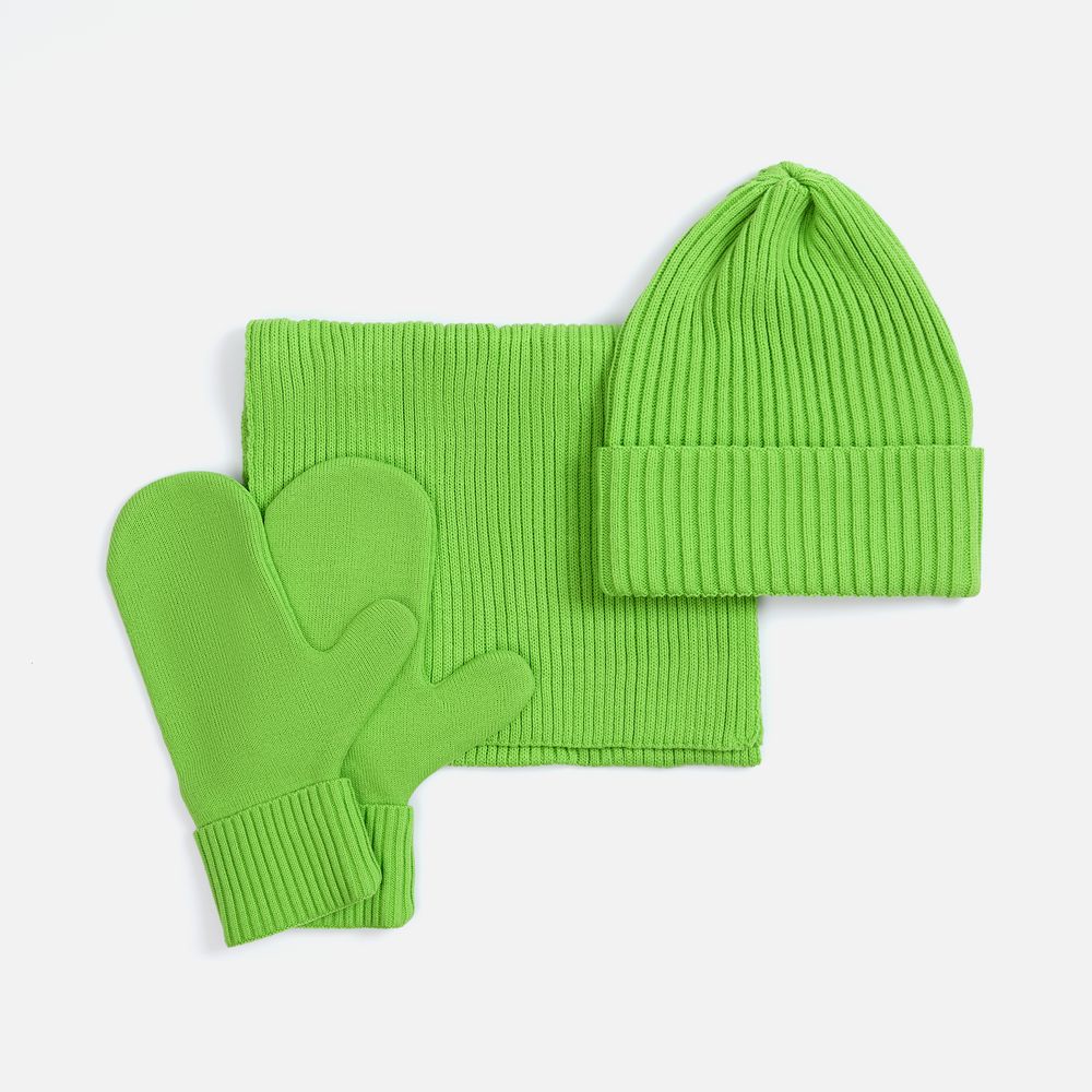 Шарф Yong, светло-зеленый (салатовый) — изображение 2