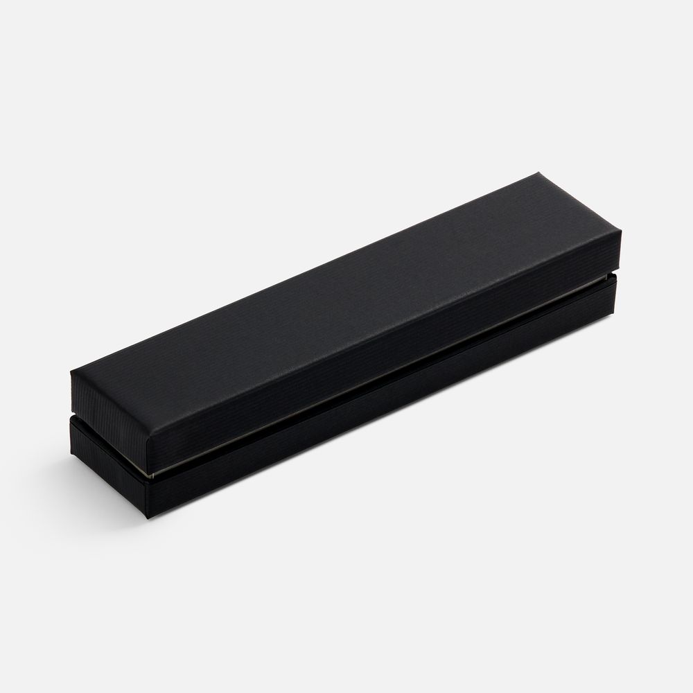 Ручка шариковая Blade Soft Touch в футляре, черная — изображение 3