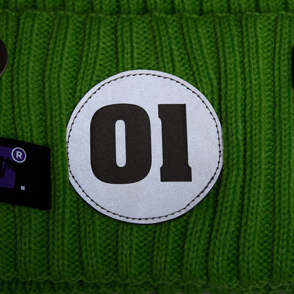 Шапка Yong, светло-зеленая (салатовая) — изображение 4