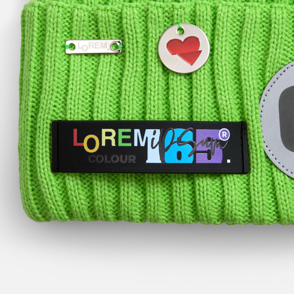 Шапка Yong, светло-зеленая (салатовая) — изображение 5
