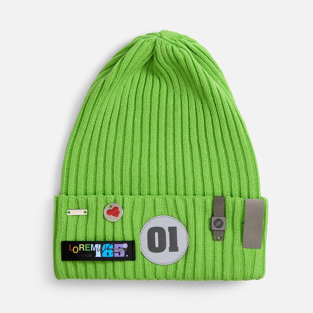 Шапка Yong, светло-зеленая (салатовая) — изображение 2