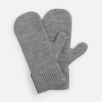 Варежки Yong, серые