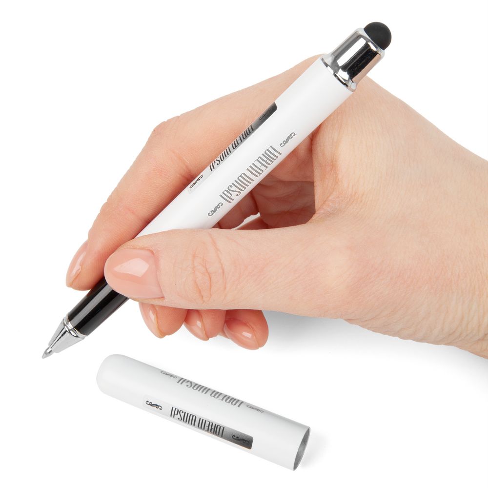 Роллер Scribo со стилусом, матовый белый — изображение 9