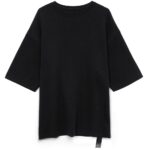 Джемпер с коротким рукавом Siluetti Volumica, черный