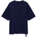 Джемпер с коротким рукавом Siluetti Volumica, темно-синий