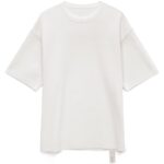 Джемпер с коротким рукавом Siluetti Volumica, молочно-белый