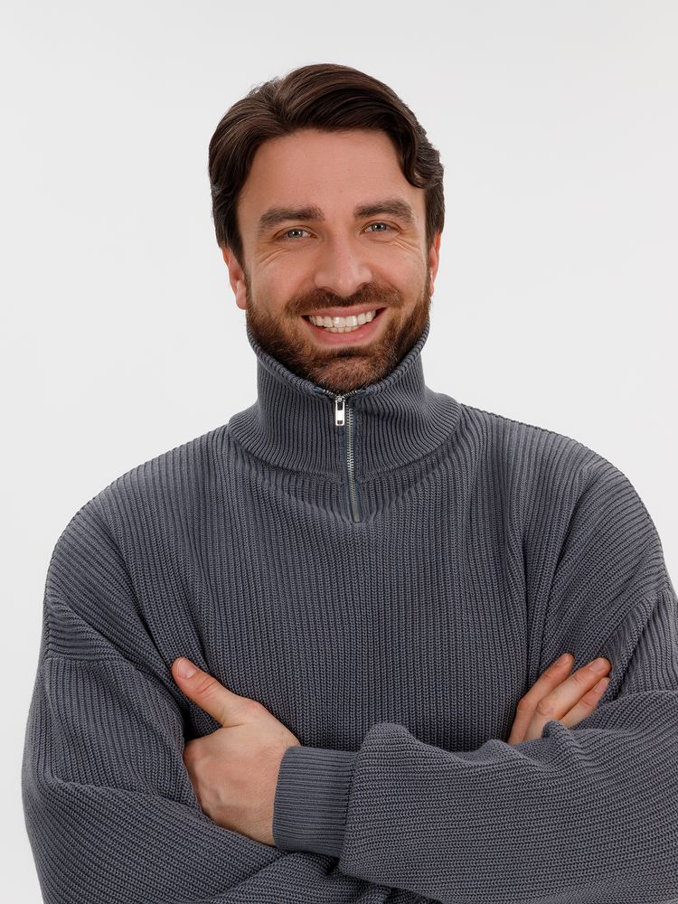 Джемпер Siluetti Birne, серый — изображение 9