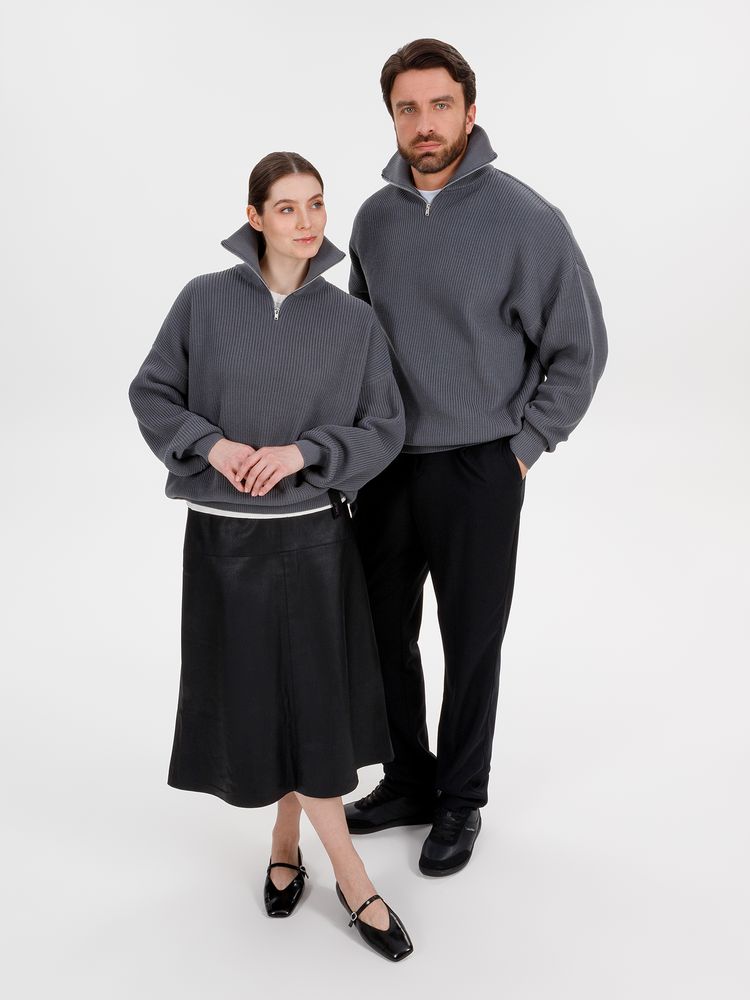 Джемпер Siluetti Birne, серый — изображение 14