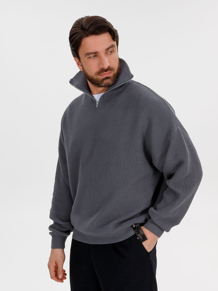 Джемпер Siluetti Birne, серый — изображение 11