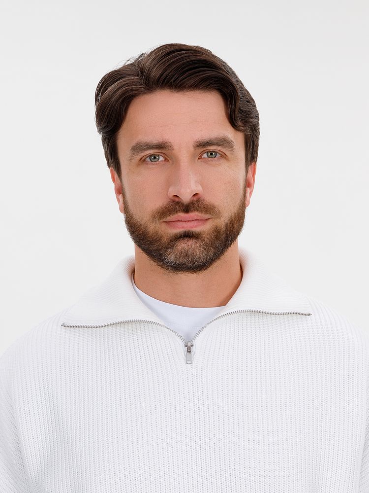 Джемпер Siluetti Birne, молочно-белый — изображение 9