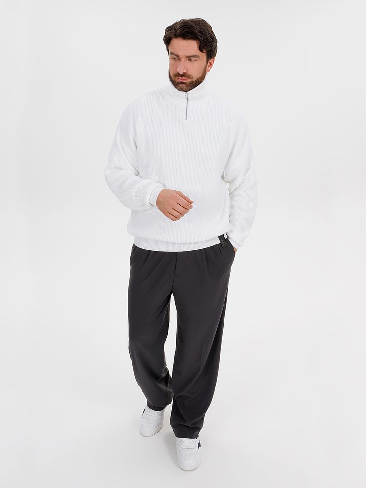 Джемпер Siluetti Birne, молочно-белый — изображение 12