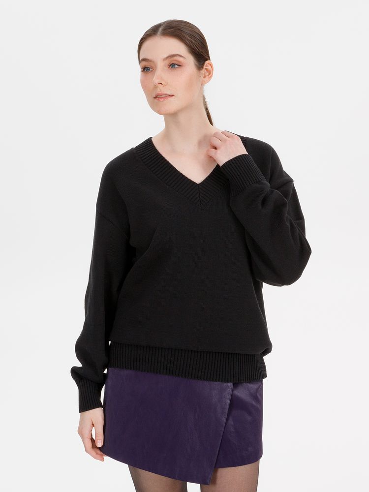 Джемпер Siluetti Stillan, черный — изображение 5