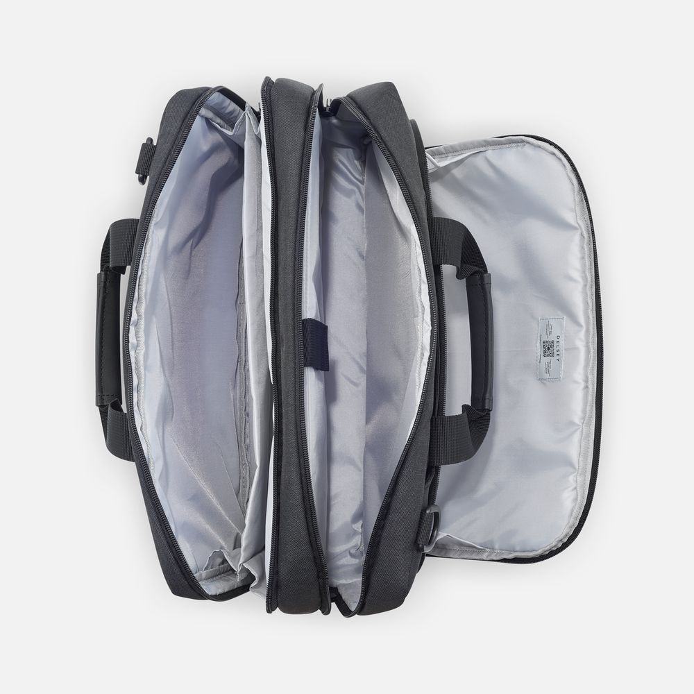 Сумка для ноутбука Esplanade, черная — изображение 5