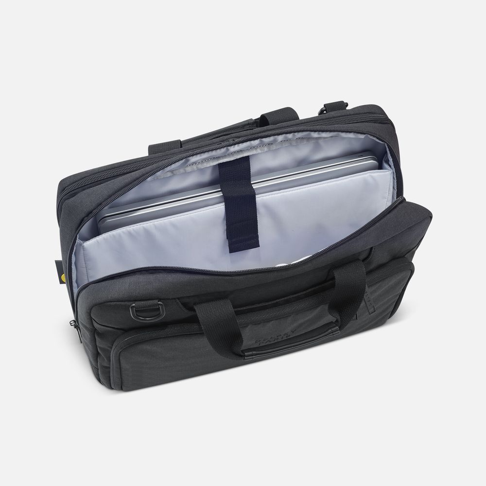 Сумка для ноутбука Esplanade, черная — изображение 4