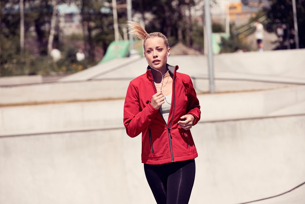 Куртка софтшелл женская Trial Lady, белая — изображение 4