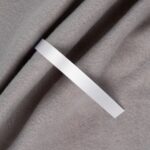 Лента сатиновая Satin 10 S, белая, 10 см