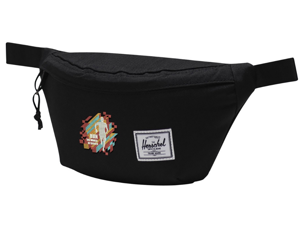 Herschel Classic™ поясная сумка, сплошной черный — изображение 8