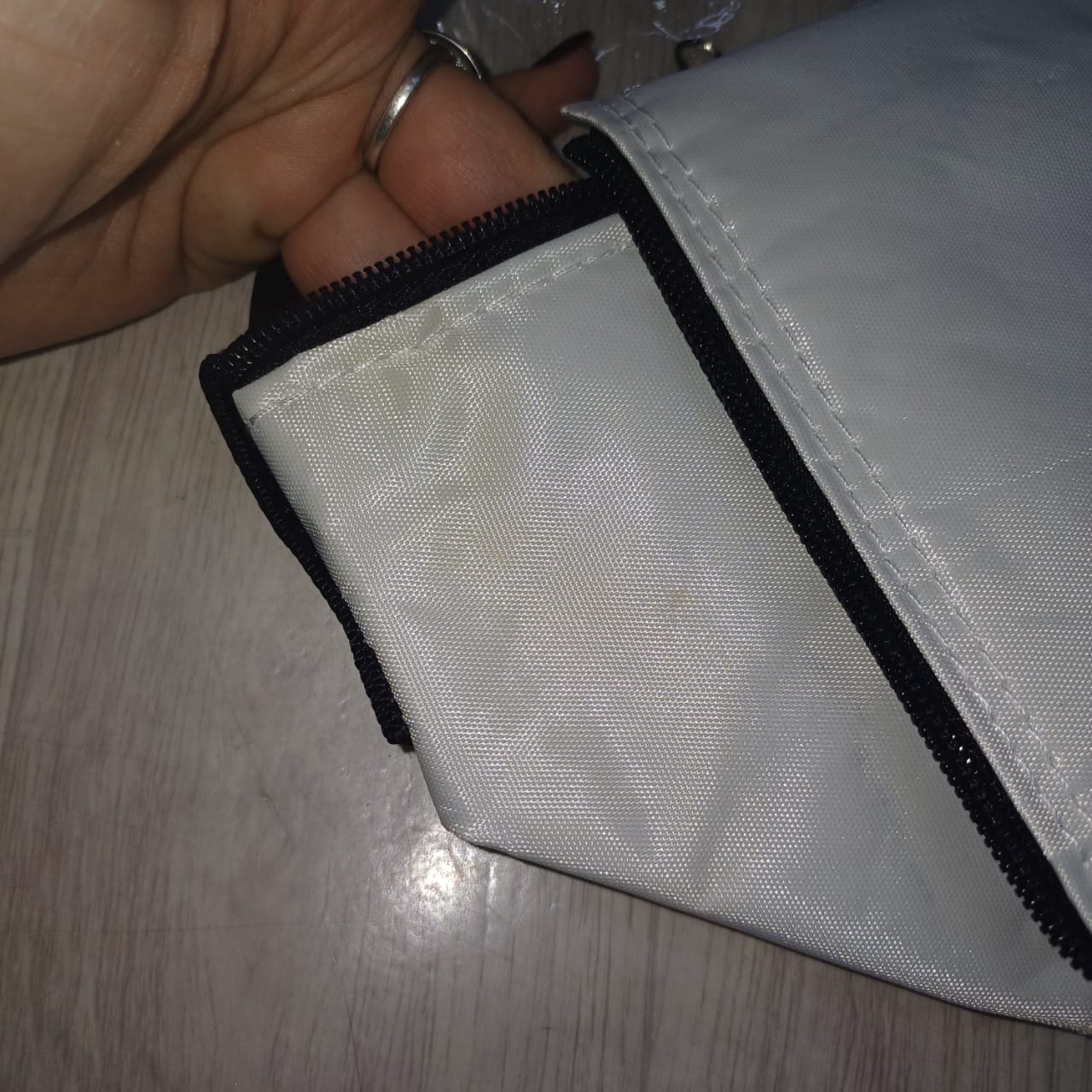 Сумка-холодильник Macey, белый (Р) — изображение 4