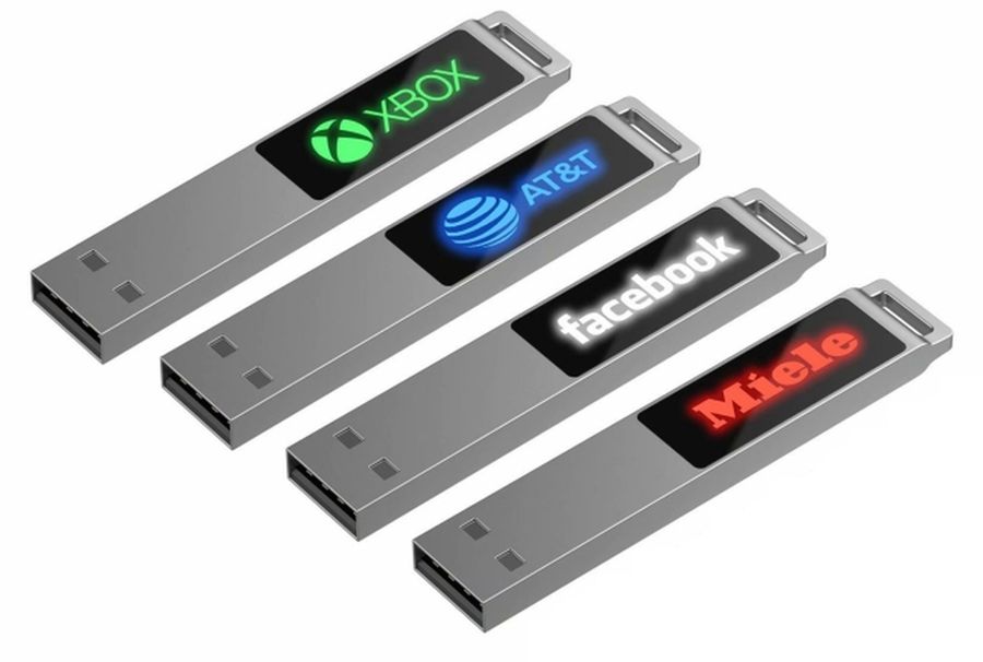 Флешка markBright с зеленой подсветкой, 32 Гб — изображение 6