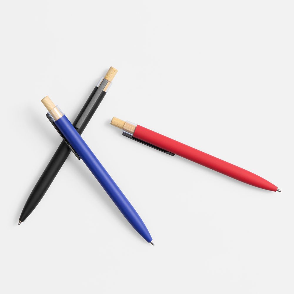 Ручка шариковая Bambink в подарочной упаковке, темно-синяя — изображение 7