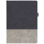 Ежедневник Horizon, недатированный, серый с черным