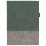 Ежедневник Horizon, недатированный, серый с зеленым