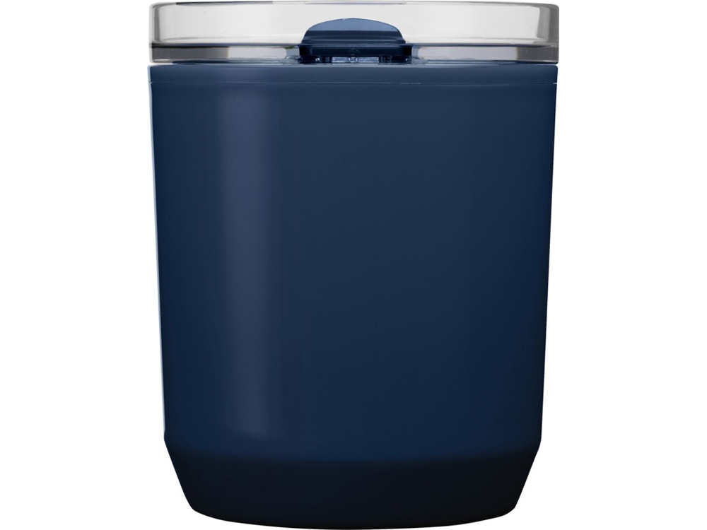 Hudson кружка из переработанного пластика с двойными стенками объемом 180 мл, темно-синий — изображение 2