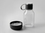 Бутылка для воды 2-в-1 Dog Bowl Bottle со съемной миской для питомцев, 1500 мл, черный
