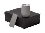 Подарочный набор с термокружкой и повербанком С1, 5000 mAh, серый