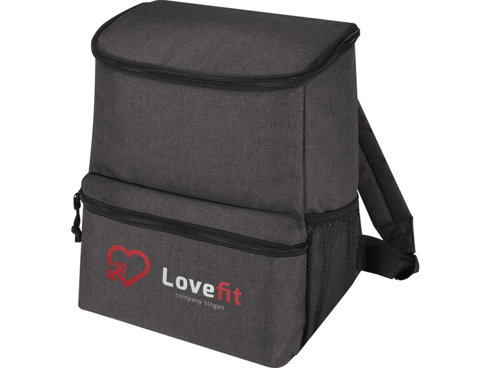 Excursion, рюкзак-холодильник из переработанного РЕТ-пластика - Heather Charcoal — изображение 7