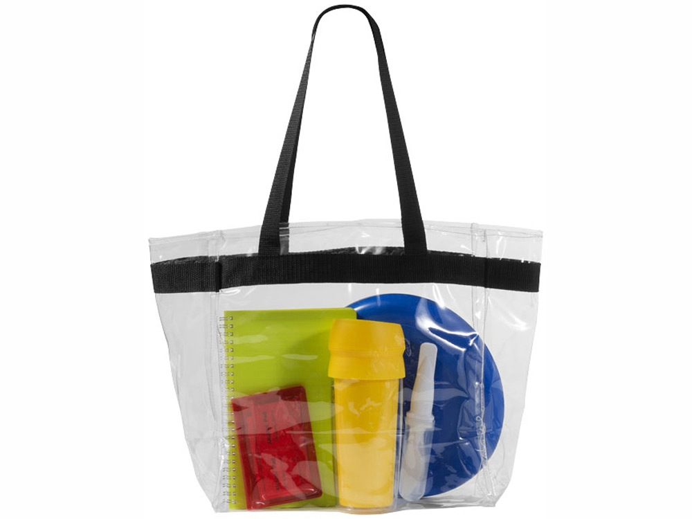 Сумка Hampton, прозрачный/черный — изображение 3