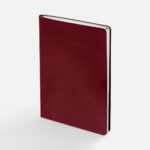 Ежедневник Nebraska Flex, недатированный, бордовый с серебристым