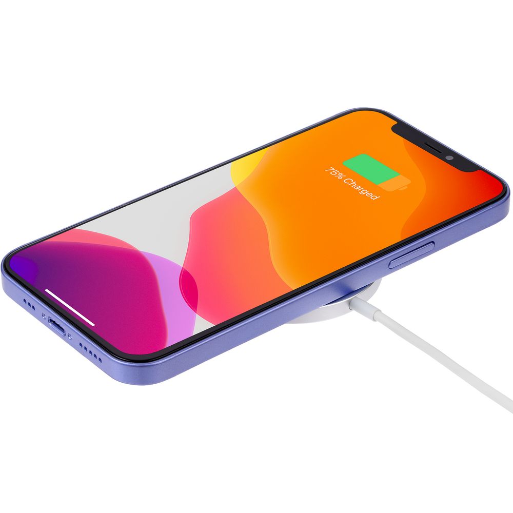 Беспроводное зарядное устройство с магнитами Magmate, серебристое — изображение 5