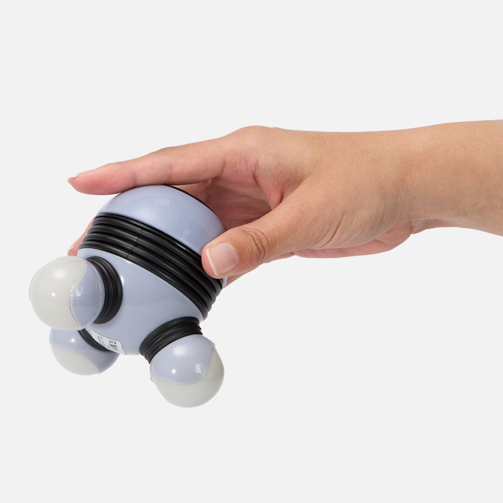 Ручной вибромассажер Spacy, серый с черным — изображение 3