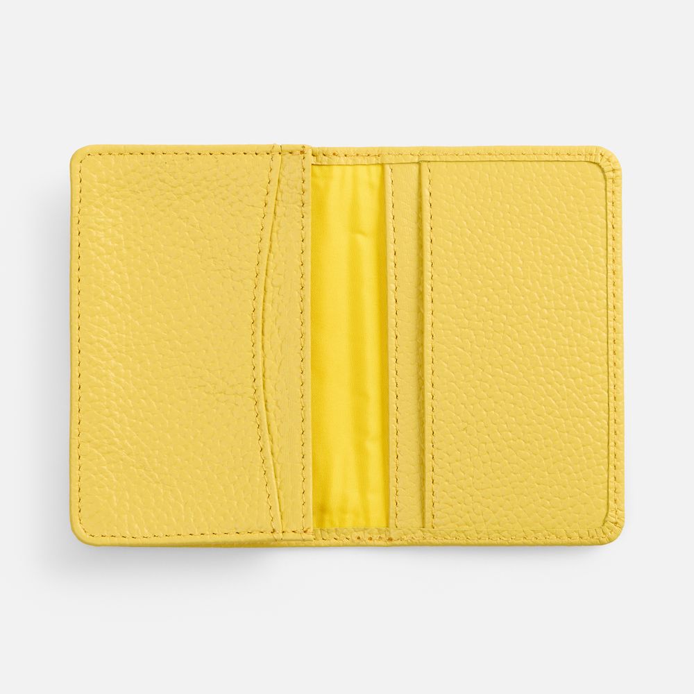 Футляр для визиток Unison, желтый — изображение 4