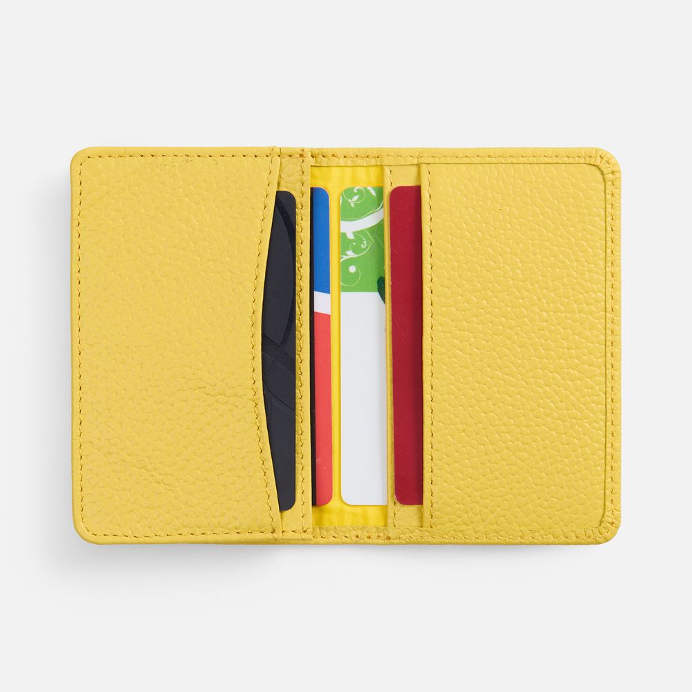 Футляр для визиток Unison, желтый — изображение 5