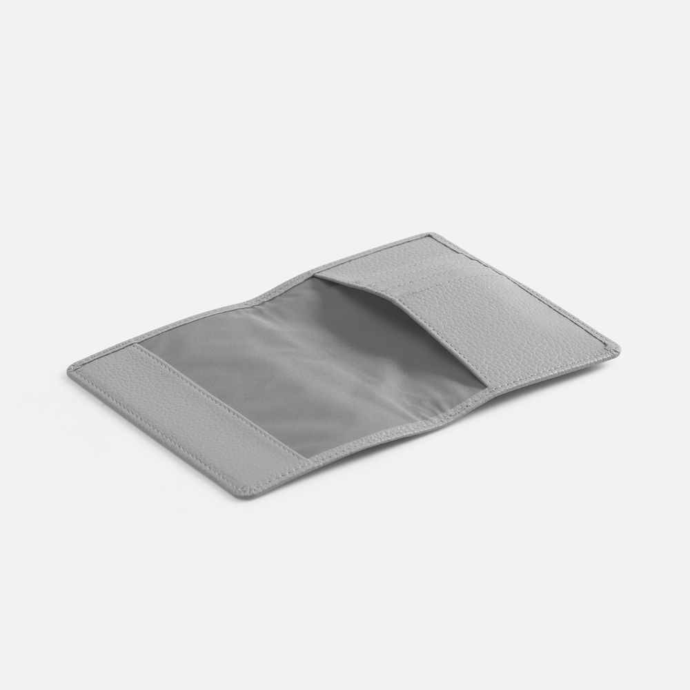 Обложка для паспорта Unison, серая — изображение 3