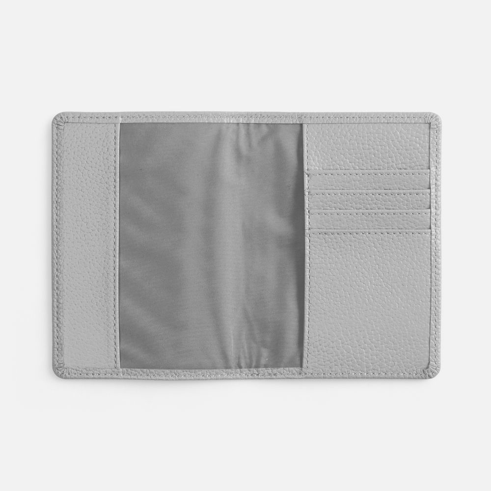 Обложка для паспорта Unison, серая — изображение 4
