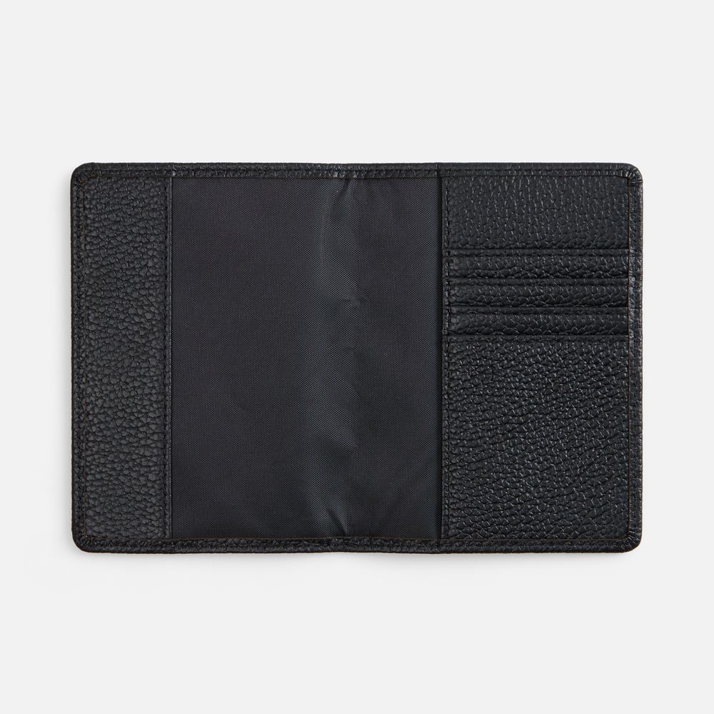 Обложка для паспорта Unison, черная — изображение 4