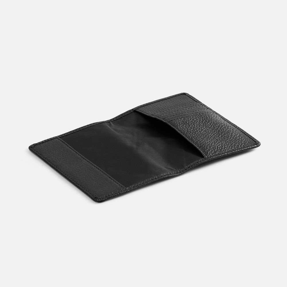 Обложка для паспорта Unison, черная — изображение 3