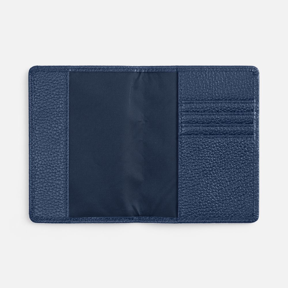 Обложка для паспорта Unison, синяя — изображение 4