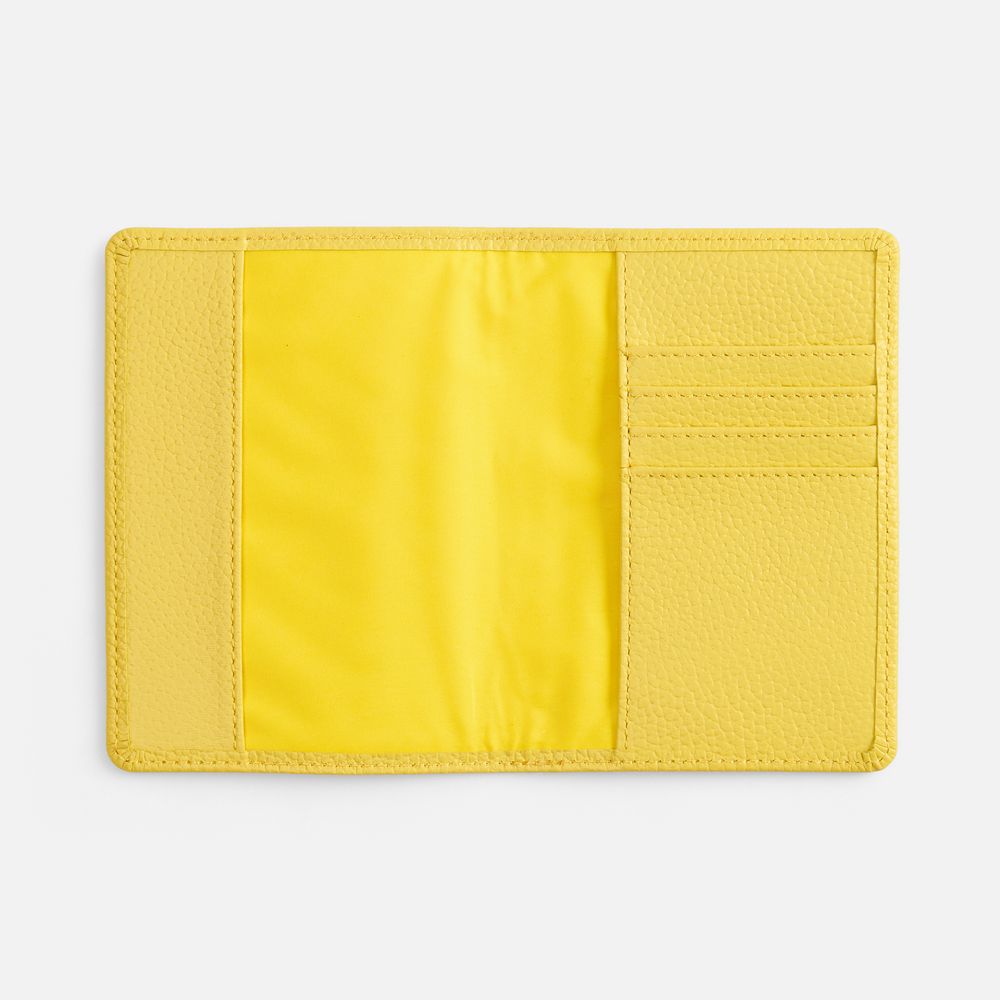 Обложка для паспорта Unison, желтая — изображение 4